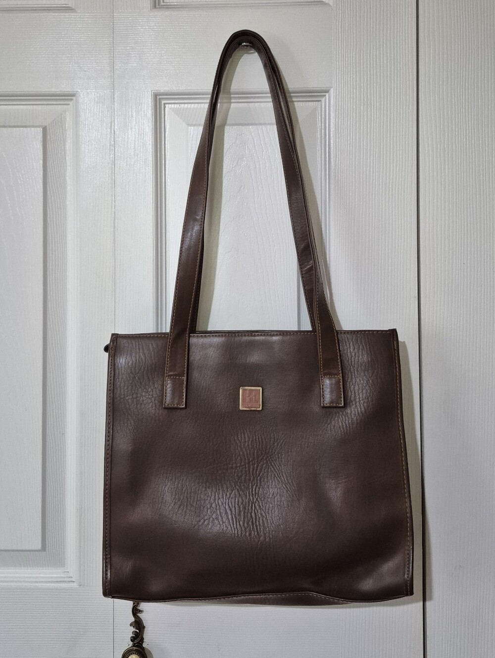 Perry Ellis brown tote Square brown shoulder bag
